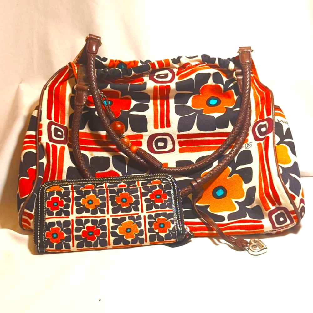 Brighton handbag and matching wallet